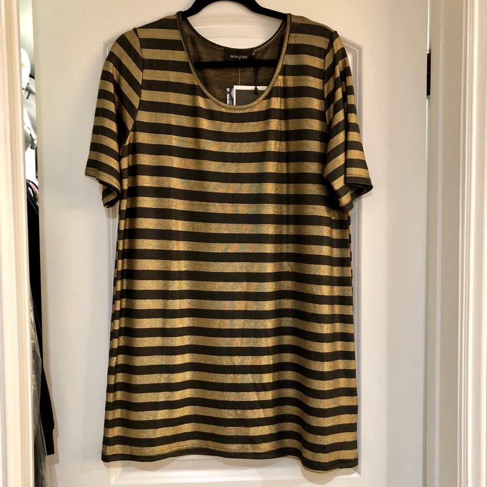 Black and gold tunic